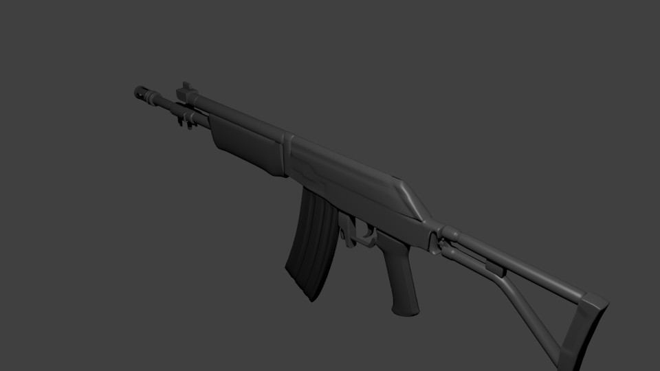 Galil high poly preview image 1